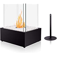 Los mejores  - BRIAN &amp- DANY Biochimenea de Sobremesa Hoguera de Bioetanol Portátil para Chimeneas Interiores y Exteriores- 24.5 x 20.5…